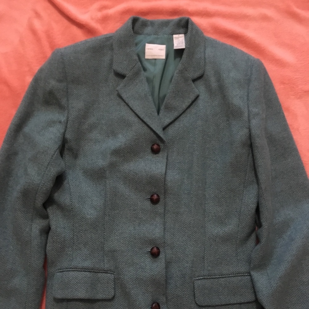Ladies Teal Blazer